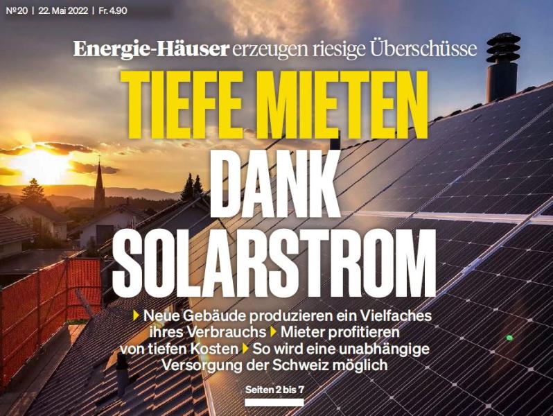 "Tiefe Mieten dank Solarstrom"